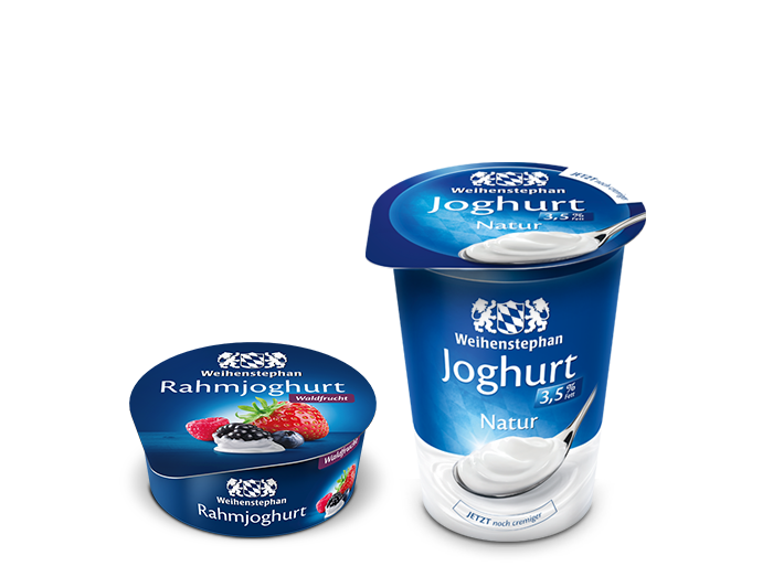 Abbildung Weihenstephan Joghurts 